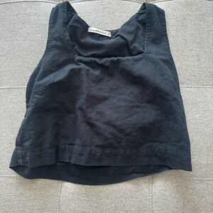 Abercrombie & Fitch Black Tank Top
